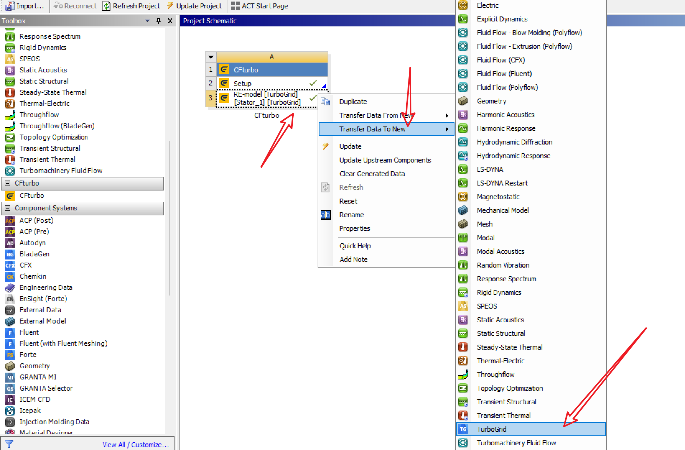 Cfturbo导入TurboGrid的三种方法